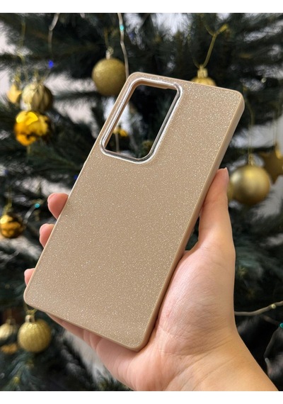 Samsung Galaxy S25 Ultra İçin Uyumlu Simli Soft Tasarımlı Lüx Tasarım Kılıf