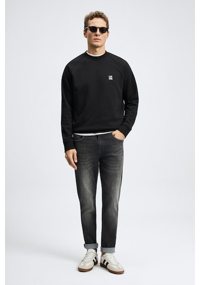 Lufian Blake Erkek Sweatshirt Siyah Siyah 112030193100100