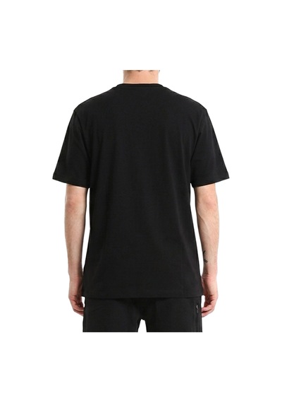 Sportive Bane Erkek Siyah Günlük Stil T-shirt 26ye0017-syh