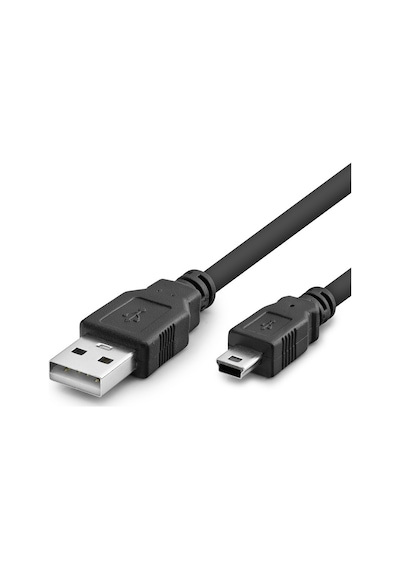 Usb Mini V3/5pin To Usb Kablo 50 Cm - Siyah Hdx7524 Diğer