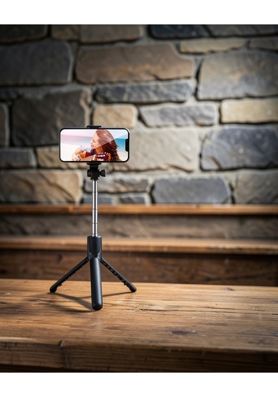 Bluetooth Uzaktan Kumandalı Led Işıklı Tripod Selfie Çubuğu Uczzzselfieçubuğuuu2