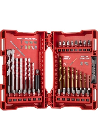 Shockwave Delme + Vidalama Set 39 Parça Mılwaukee T4932479854