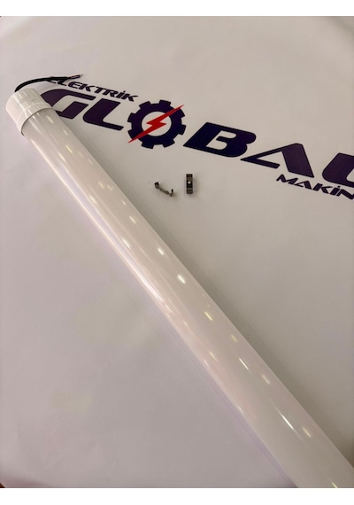 Lampist Geniş Kasa 40w 120cm Led Etanj Armatür Ip65 Su Geçirmez Toz Geçirmez 6500k Beyaz Işık Bant Armatür Beyaz -6500k