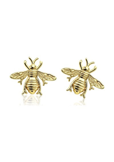 Arı Tragus Altın Küpe
