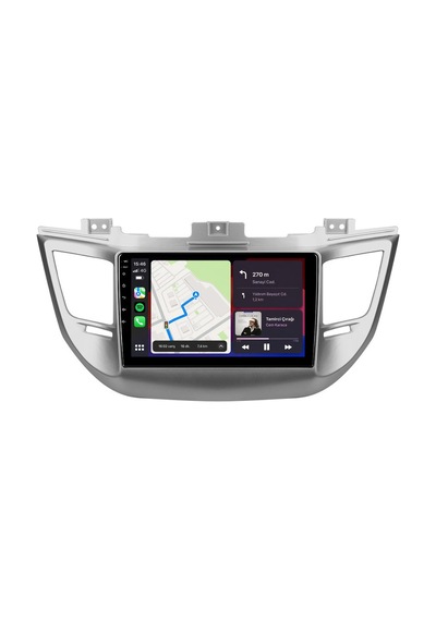 Hyundai Tucson 2015-2018 Android Multimedya Carplay Android Auto Navigasyon Kameralı 8gb Ram 128gb 9"