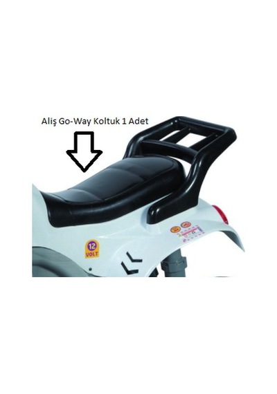 Aliş Akülü Motor 12V Go-Way Koltuk Siyah--243--