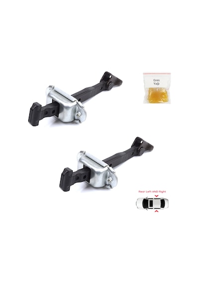 2x Arka Kapı Gergisi Honda Civic 10 2016-2021 Insight 3 Ze4 İçin Standart