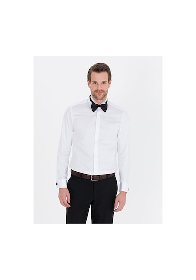 Pierre Cardin Slim Fit Smokin Gömlek 50251058-vr013 Beyaz