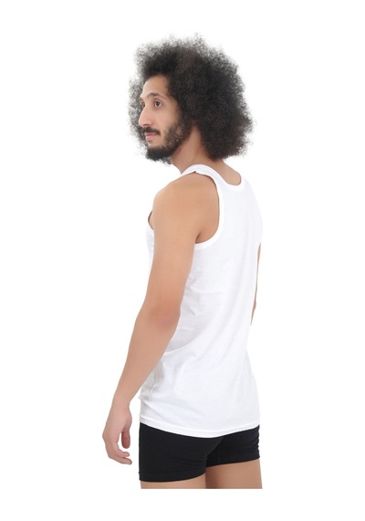 Cnt Erkek Atlet Pamuklu Basic 6'lı Premium Paket Beyaz Beyaz