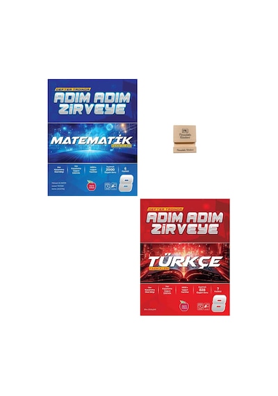 Newton Lgs 8. Sınıf Adım Adım Zirveye Matematik Ve Türkçe Fasikülleri + Telefon Standı