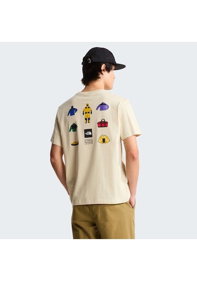 The North Face M Icon Celebratıon Regular Short Sleeve Erkek Tişört Nf0a8gasdom1 Gri
