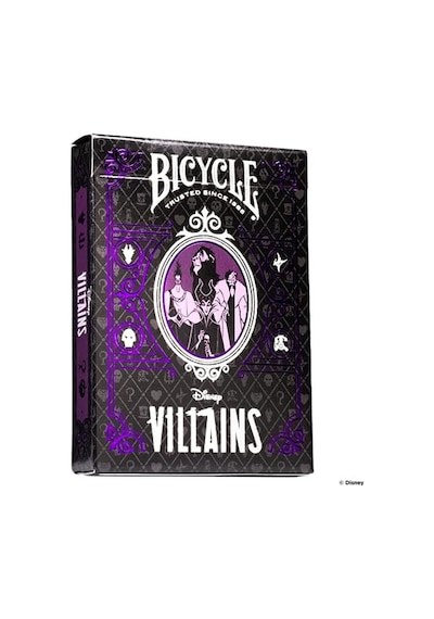 Disney Villains Oyun Kartları Yeşil Veya Mor Poker, Kaykay, Koleksiyoncular Ve Disney Hayranları İçin