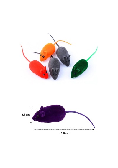 Ankaverse 2'li İnteraktif Sesli Kedi Fare Eğitim Oyuncağı