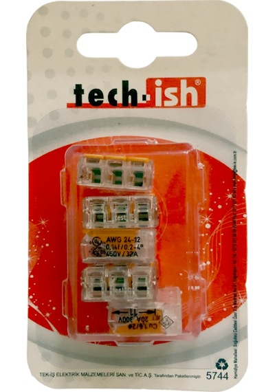 Tek-iş Buat Klemens Mandallı 3 X 4 Mm 5 Adet