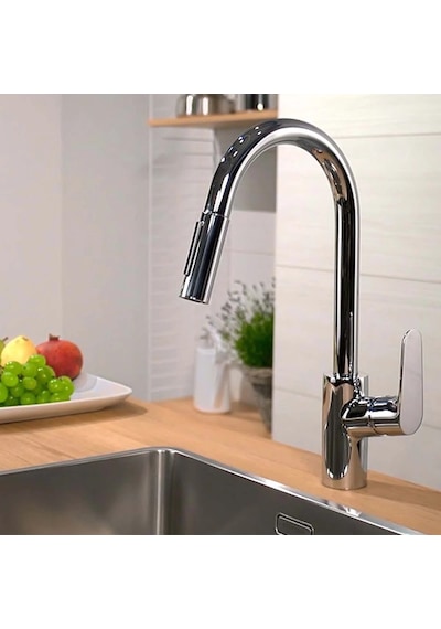 Hansgrohe Focus M41 Spiralli Eviye Bataryası 240 2 Jet