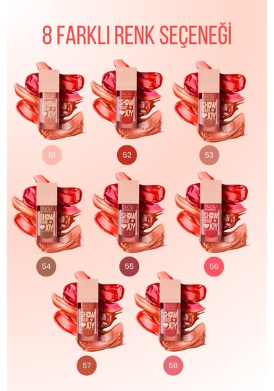 Show By Pastel Show Your Joy Liquid Blush - Likit Allık 54 Bronz