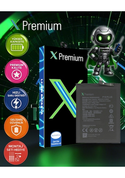 Xpremium Huawei Mate 20 Lite / Honor Play / Nova 3 / Nova 4 / P10 Plus Batarya Pil Süper Yüksek Kalite Hb386589ecw