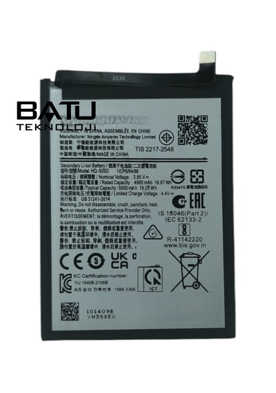 Samsung Galaxy A02s Uyumlu A025 Hq-50s Batarya Pil
