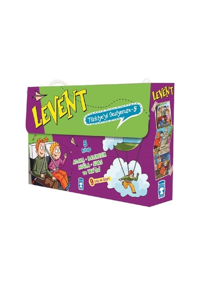 Levent Türkiyeyi Geziyorum 5 ( 5 Kitap ) - Mustafa Orakçı - Timaş