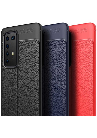 Huawei P40 Pro Kılıf Zore Niss Silikon Kapak Siyah