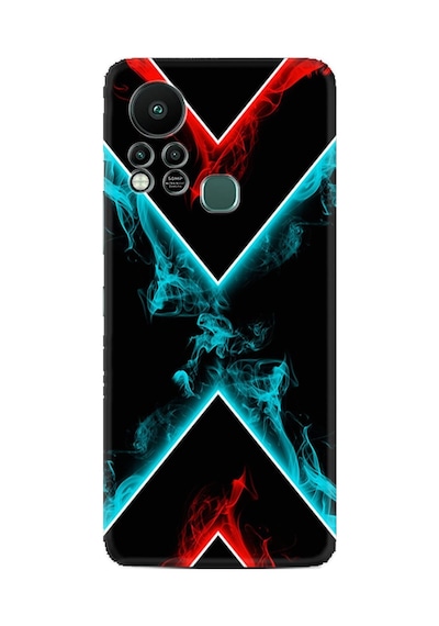 Infınıx Hot 11s Kılıf Silikon Desen Özel Seri Smoke 1728