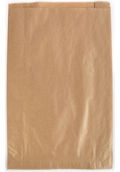 Anadolu Kağıtçılık Çizgili Şamua Kraft Kese Kağıdı 10 KG 15 x 24 CM Simitlik