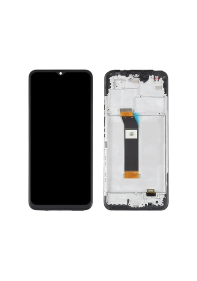 Redmi Note 10 5g Lcd Dokunmatik Ekran Çıtalı Siya