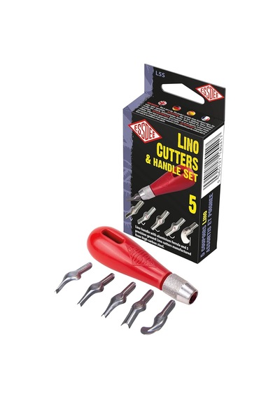 Essdee Beş Lino El İşi Seti İçin Kalıp Ve Sap Set Lino Cutter Styles 1 İla 5