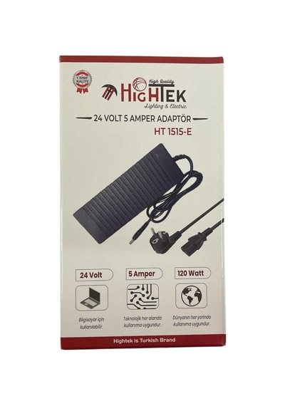Ht 1515-e 220 Volt 24 Volt 5 Amper Profesyonel Seri Adaptör