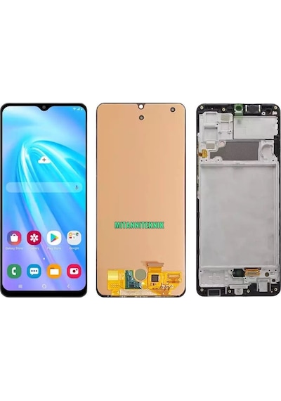 Samsung Uyumlu Galaxy A32 A325F 4G Lcd Ekran Dokunmatik Çıtalı