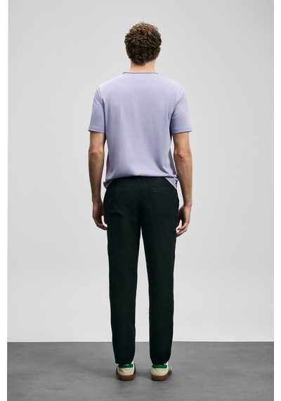 Lufian Junya Erkek Basic Tişört Lila Lila 111020312100870