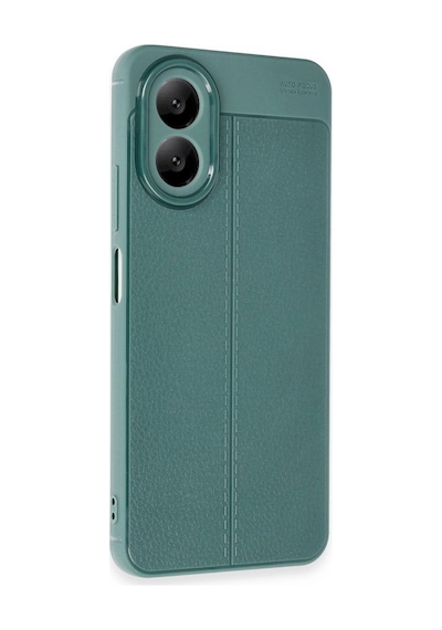 Oppo A38 Kılıf Auto Focus Kapak - Koyu Yeşil 0.2M-Çok Renkli