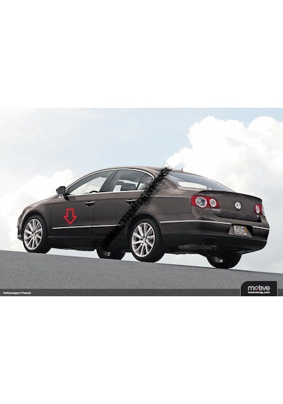 Volkswagen B6 Passat 3c0853515 Kapı Çıtası B6 Passat Kapı Nikelajı Sol Ön Şoför Kapısı