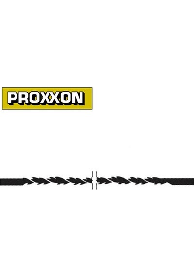 Proxxon 28747 Mil Uçsuz Kesim/kıl Testeresi 12 Adet Dsh İçin