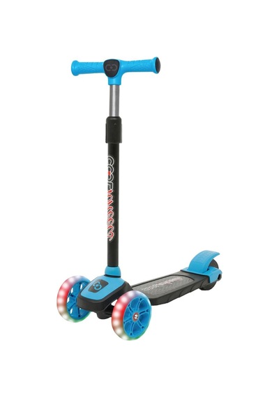 Cool Wheels Led Işıklı 3 Tekerlekli Yükseklik Ayarlı Twist Scooter Mavı