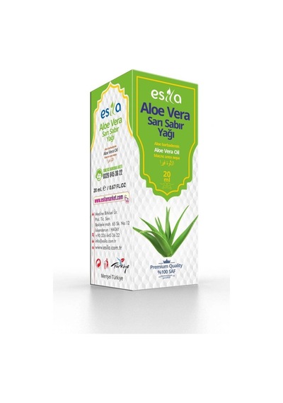 Aloe Vera - Sarı Sabır Yağı 20 Ml.