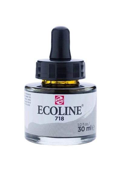 Talens Ecoline Sıvı Suluboya 30 Ml. 718 Warm Grey Çok Renkli