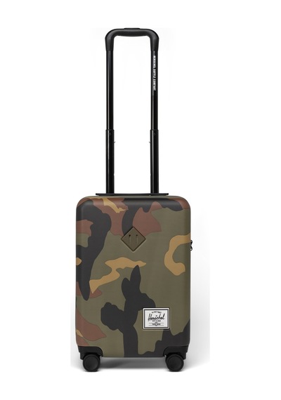 Herschel Heritage Hardshell Carry On Luggage Kabin Boy Valiz 11197-00032-os Woodland Camo