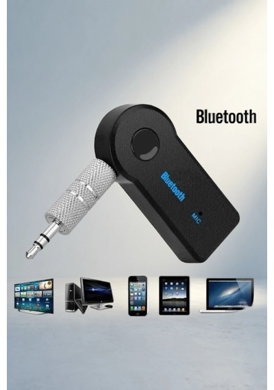 Kablosuz Bluetooth Araç Kiti Siyah Tv Tablet Telefon Uyumlu