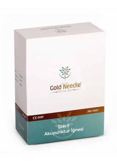 Gold Needle 25 x 25 Steril Akupunktur İğnesi