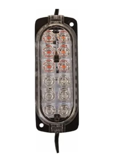 12 Volt 12 Ledli 2.4 Watt Animasyonlu Modül Kırmızı-Mavi Çakar
