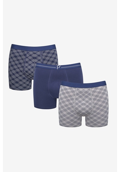Penti Check 3lü Çok Renkli Boxer Çok Renkli Çok Renkli Penti Check 3lü Çok Renkli Boxer Çok Renkli Çok Renkli