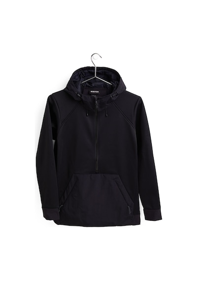 Burton Burton Crown Weatherproof Pullover Kadın Siyah Sweatshirt 002 Siyah
