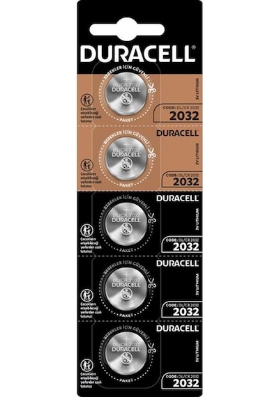 Duracell Cr2032 Lityum Pil 5li Paket ı -92025
