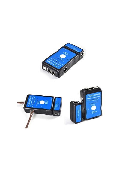 Akıllı Algılama Aracı İle Rj45 Ethernet Kablo Test Cihazı
