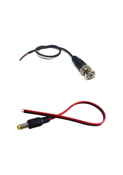 Kablolu Bnc + Power Jack