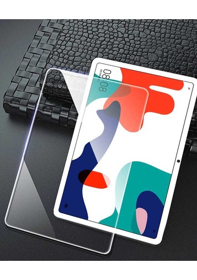 Huawei Uyumlu MatePad 10.4 Zore Tablet Temperli Cam Ekran Koruyucu-Renksiz Renksiz Huawei Uyumlu MatePad 10.4 Zore Tablet Temperli Cam Ekran Koruyucu-Renksiz Renksiz