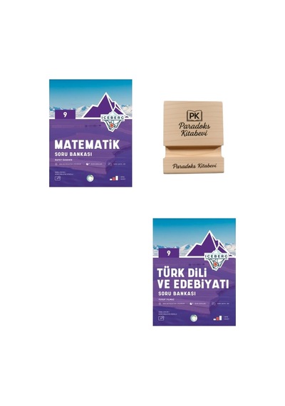 Okyanus 9. Sınıf Iceberg Matematik Ve Edebiyat Soru Bankası + Telefon Standı