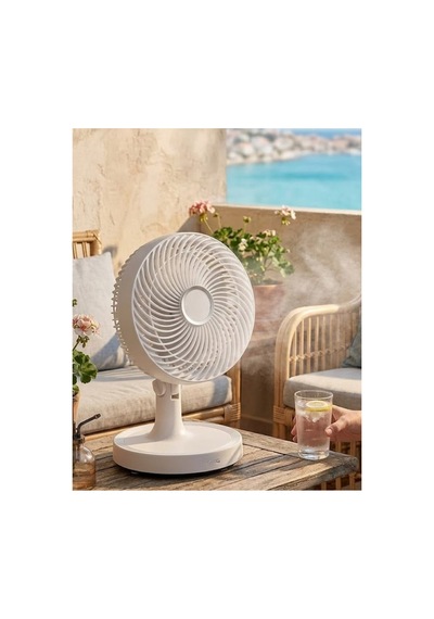 2200 Rpm Mini Masaüstü Vantilatör Sessiz Ve Güçlü Hava Akışlı Fan - Hs08377816-3581 Renkli