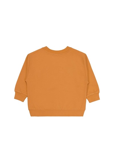Civil Boys Cvl Team Etiketli 2-5 Yaş Sweatshirt - Turuncu Tarçın